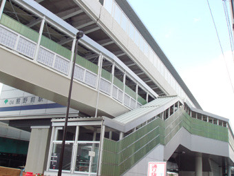 新交通日暮里・舎人線熊野駅前　新築電気設備工事 施工写真2