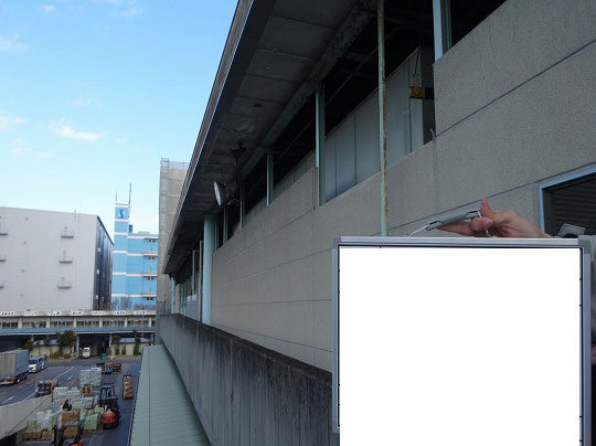 北足立市場青果棟卸売場照明器具取替工事 施工写真4